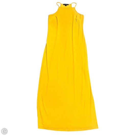 Dress Party Long By Boston Proper In Yellow, Size: S
