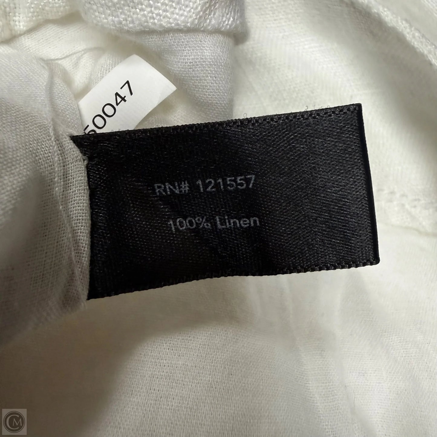 Pants Linen By Boston Proper In White, Size: 6
