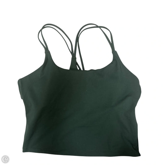 Athletic Bra By Fabletics In Green, Size: M