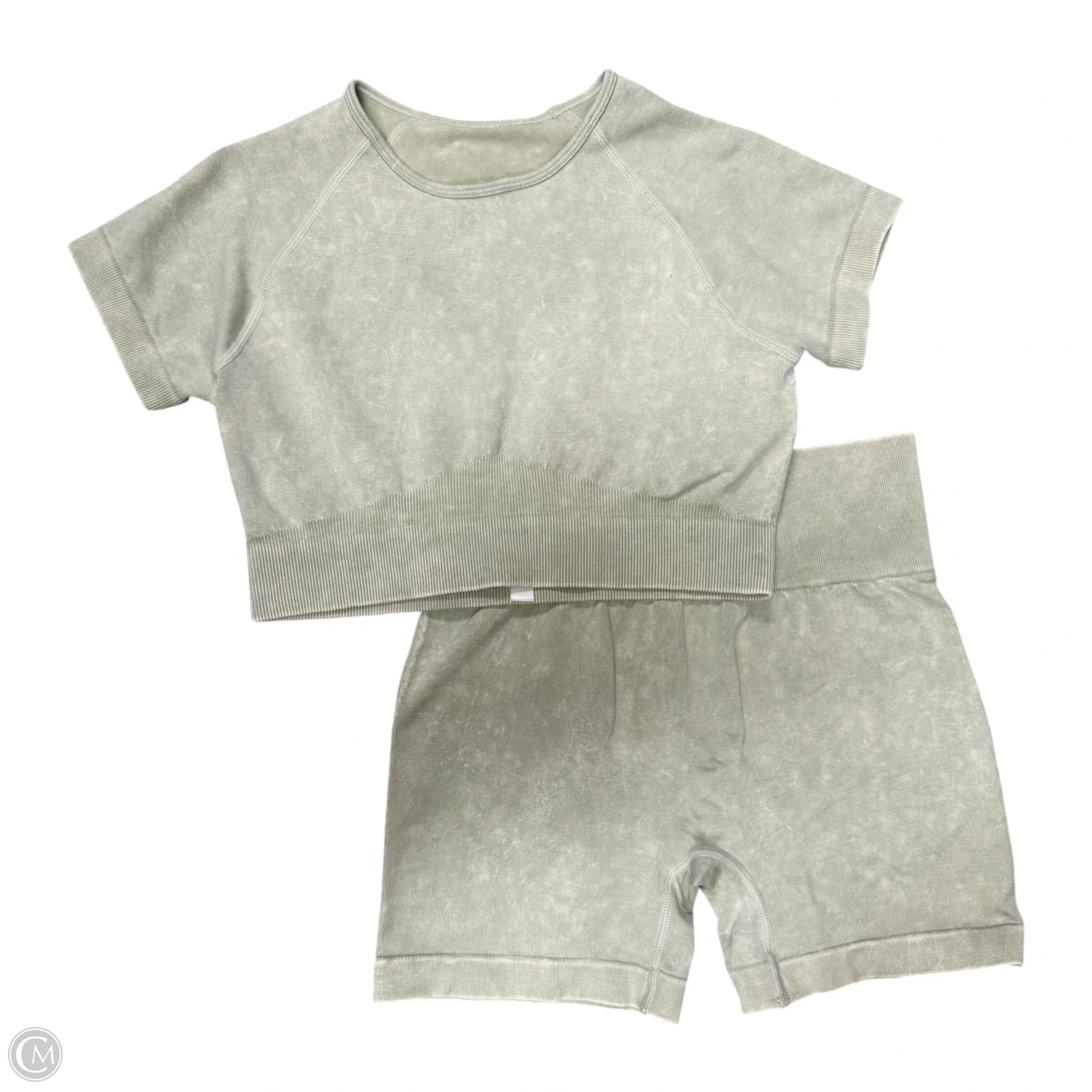 Athletic Shorts 2pc In Green, Size: L