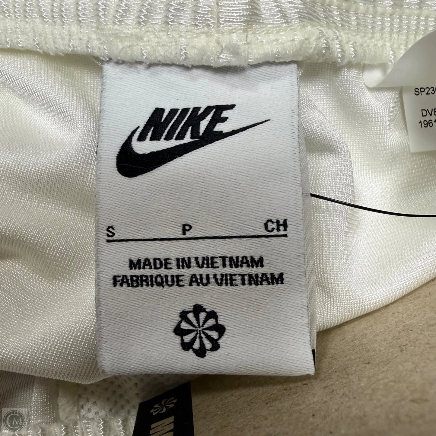 Athletic Shorts By Nike Apparel In Cream, Size: S