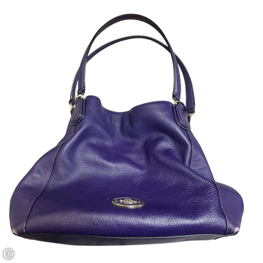 Handbag Designer By Coach, Size: Large
