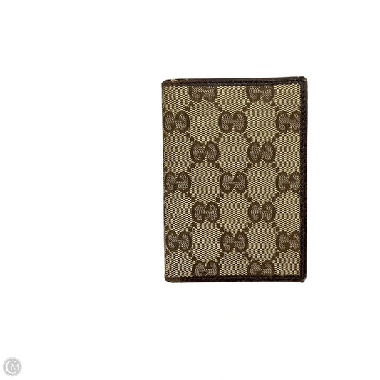Wallet Luxury Designer By Gucci, Size: Small