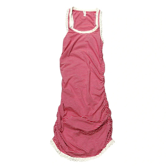 Dress Casual Short By Daily Practice By Anthropologie In Red & White, Size: Xs
