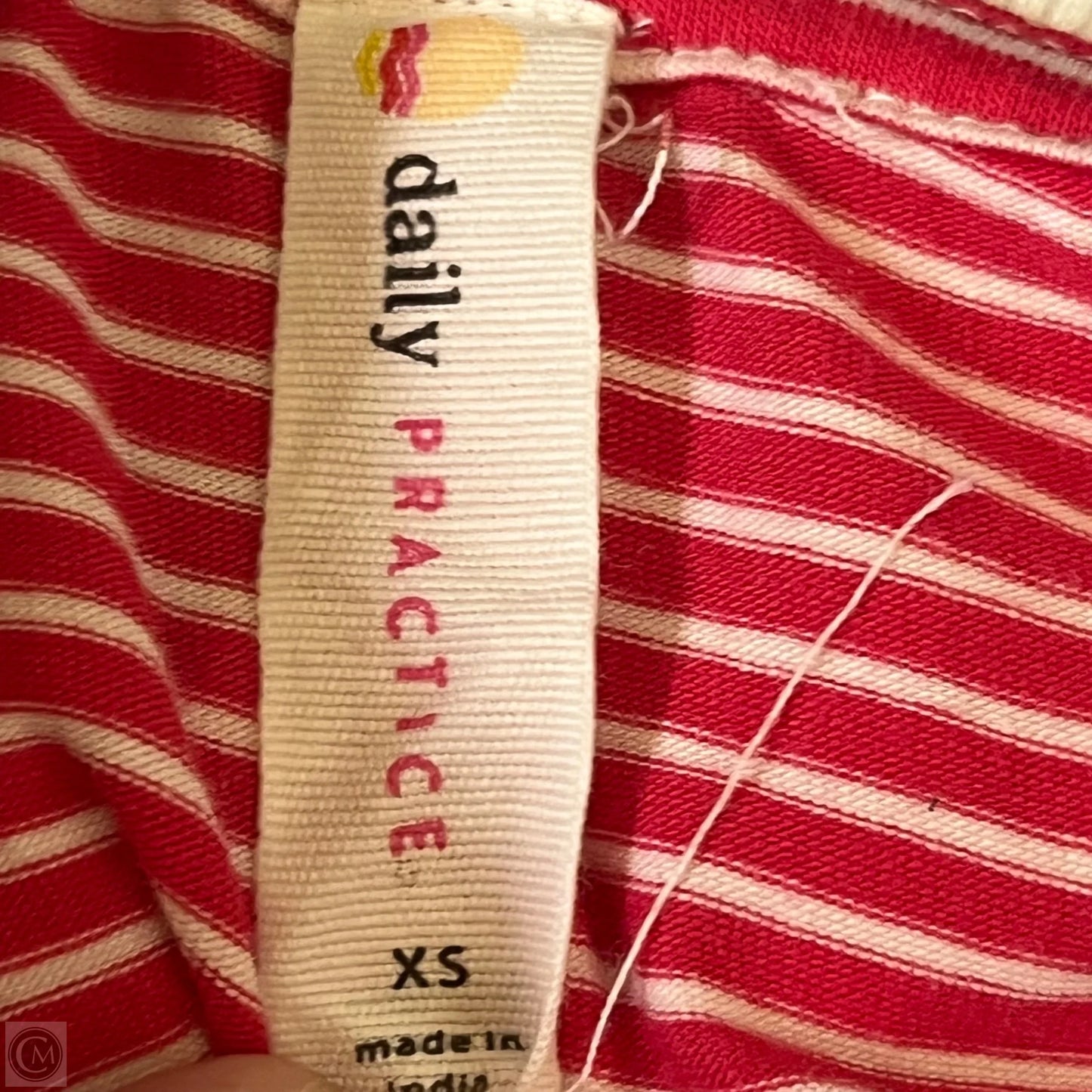 Dress Casual Short By Daily Practice By Anthropologie In Red & White, Size: Xs