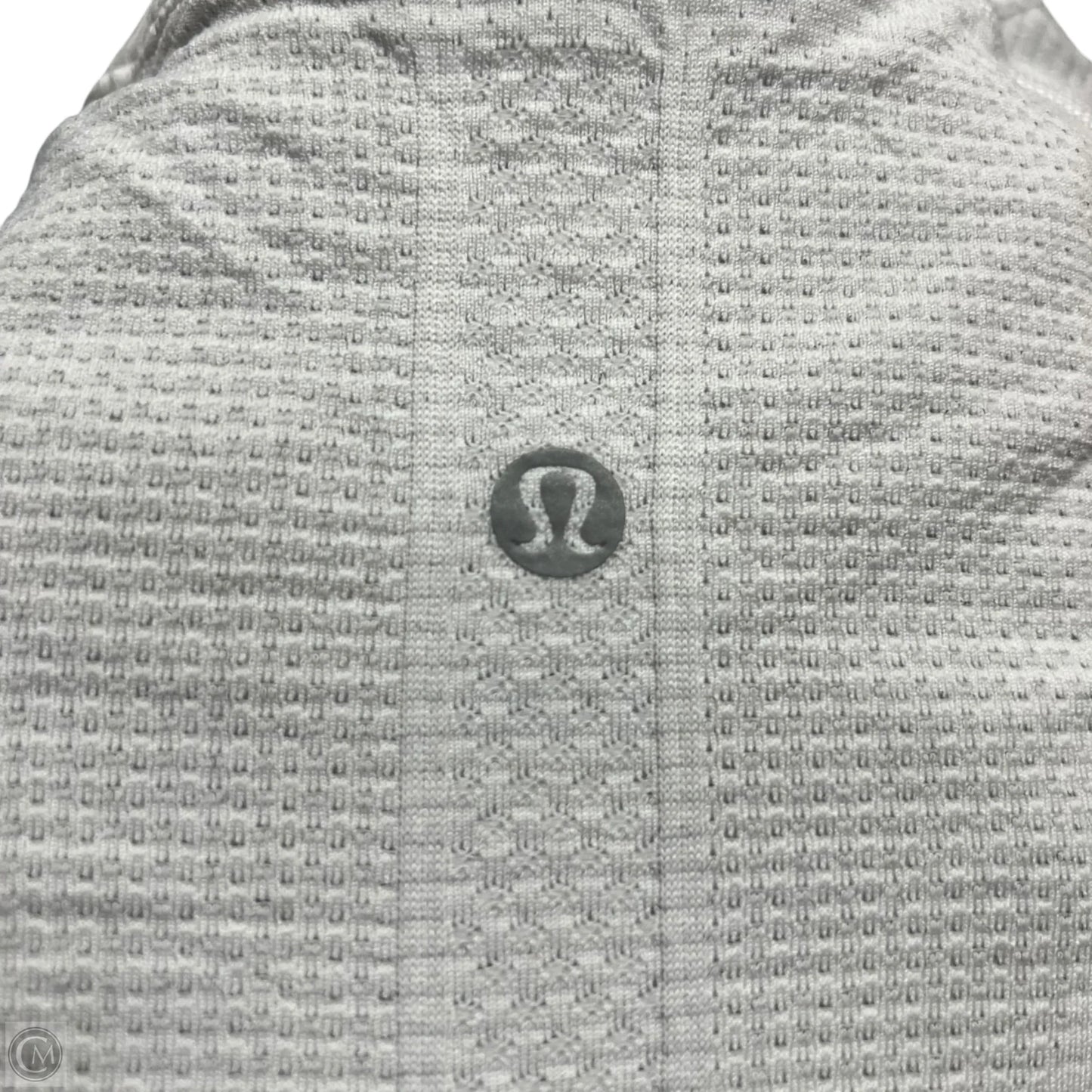 Athletic Top Long Sleeve Crewneck By Lululemon In Grey, Size: S