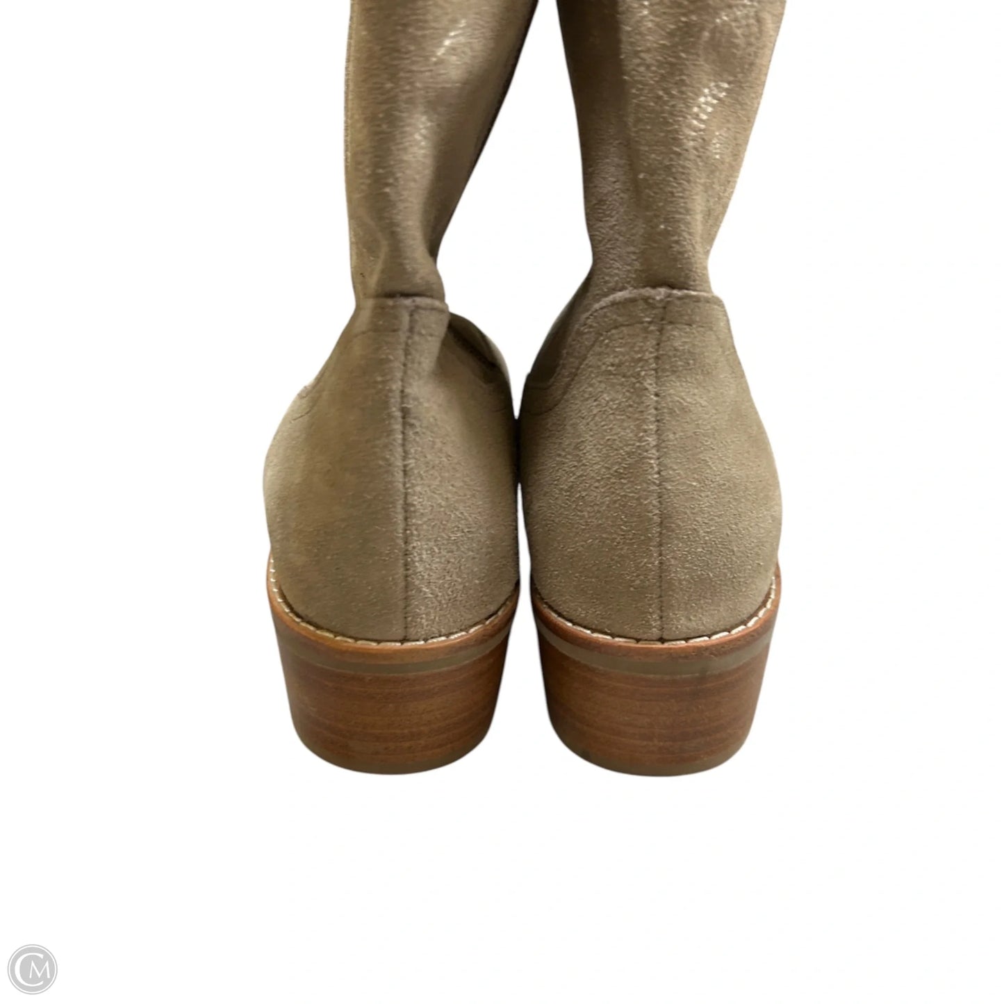 Boots Ankle Heels By Silent D In Beige, Size: 5.5