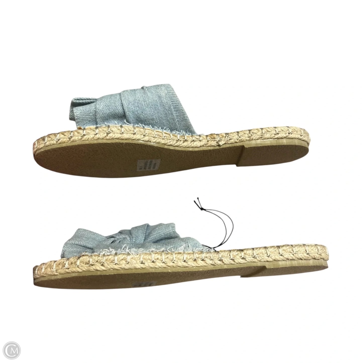 Sandals Flats By Olivia Miller In Blue, Size: 6