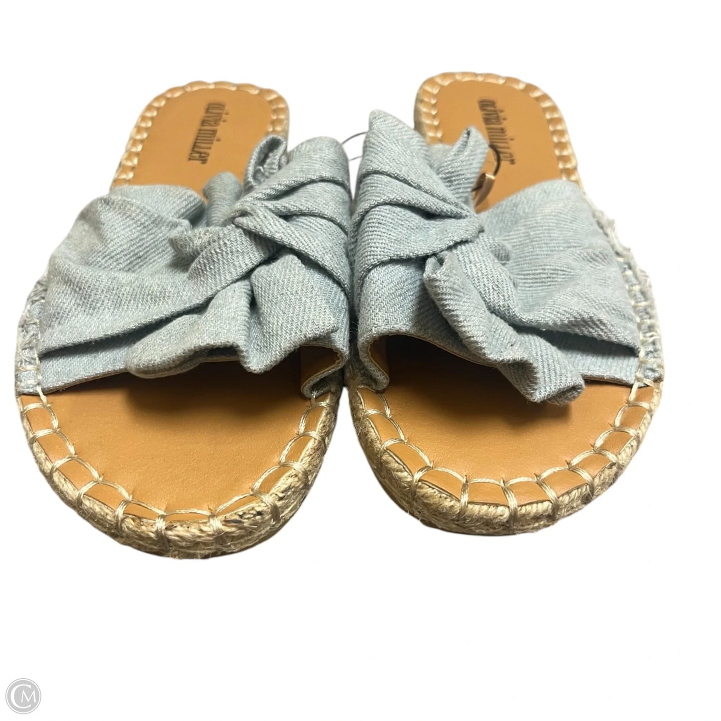 Sandals Flats By Olivia Miller In Blue, Size: 6