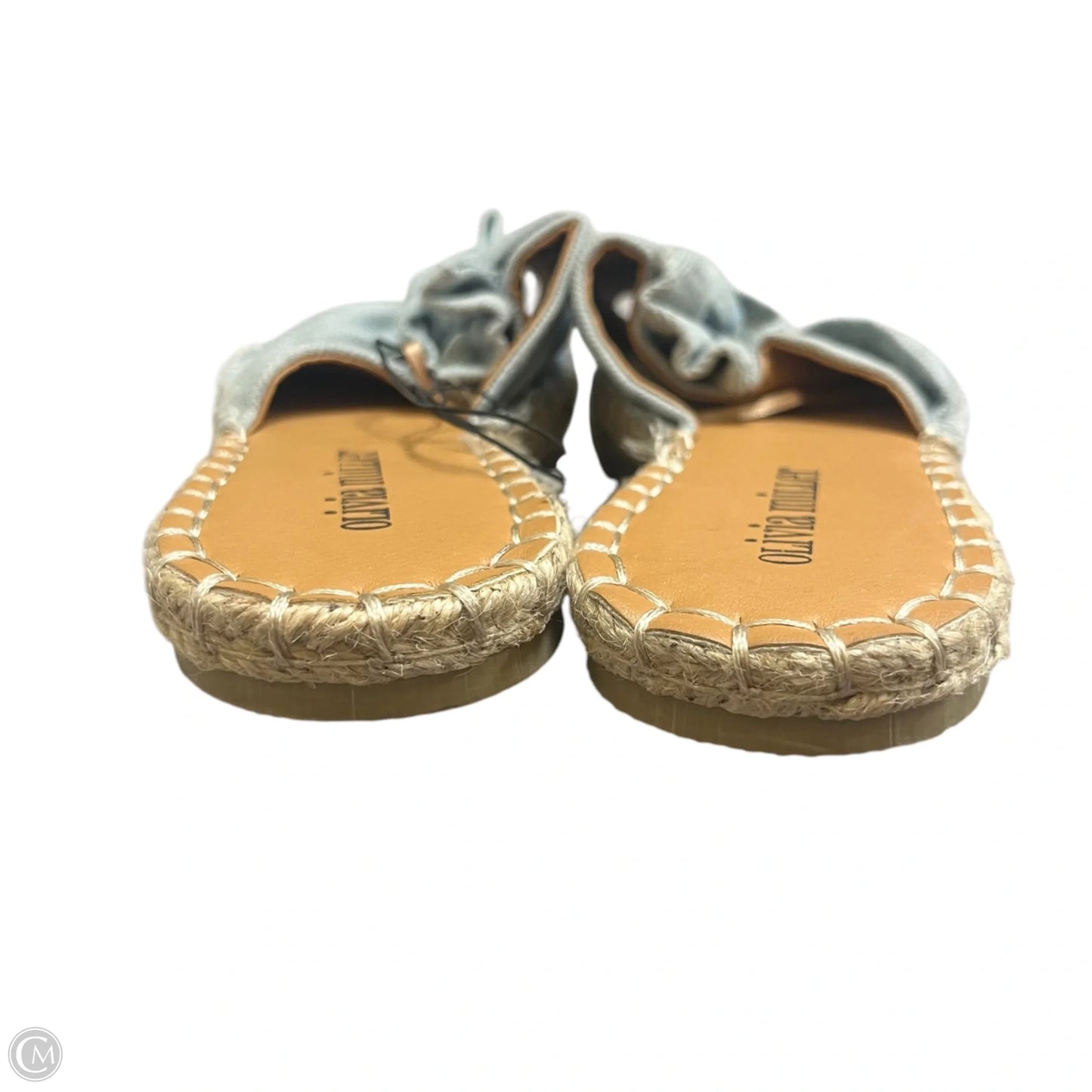 Sandals Flats By Olivia Miller In Blue, Size: 6
