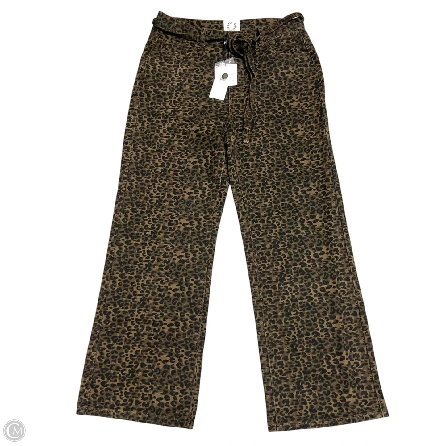 Jeans Wide Leg By Lili Sidonio In Animal Print, Size: 8