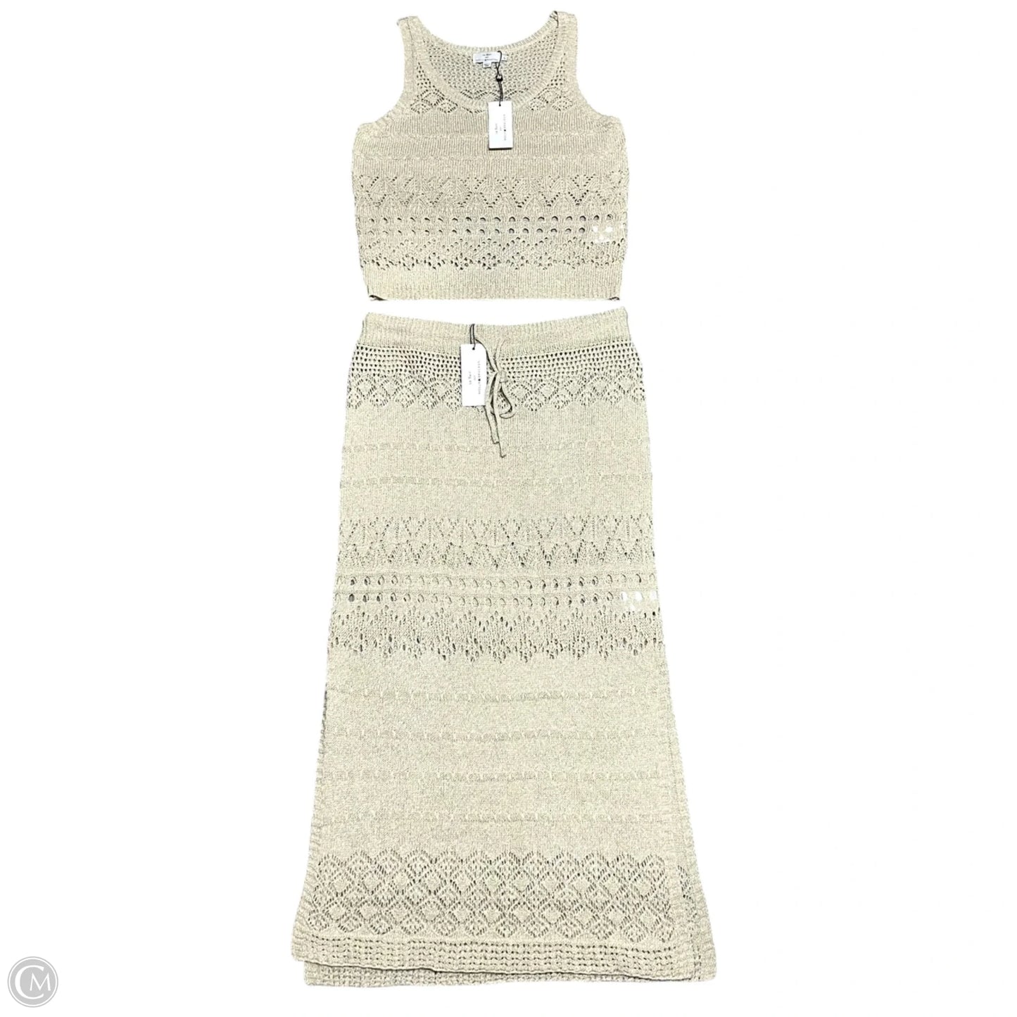 Sweater 2pc By Molly Bracken In Gold, Size: Xl