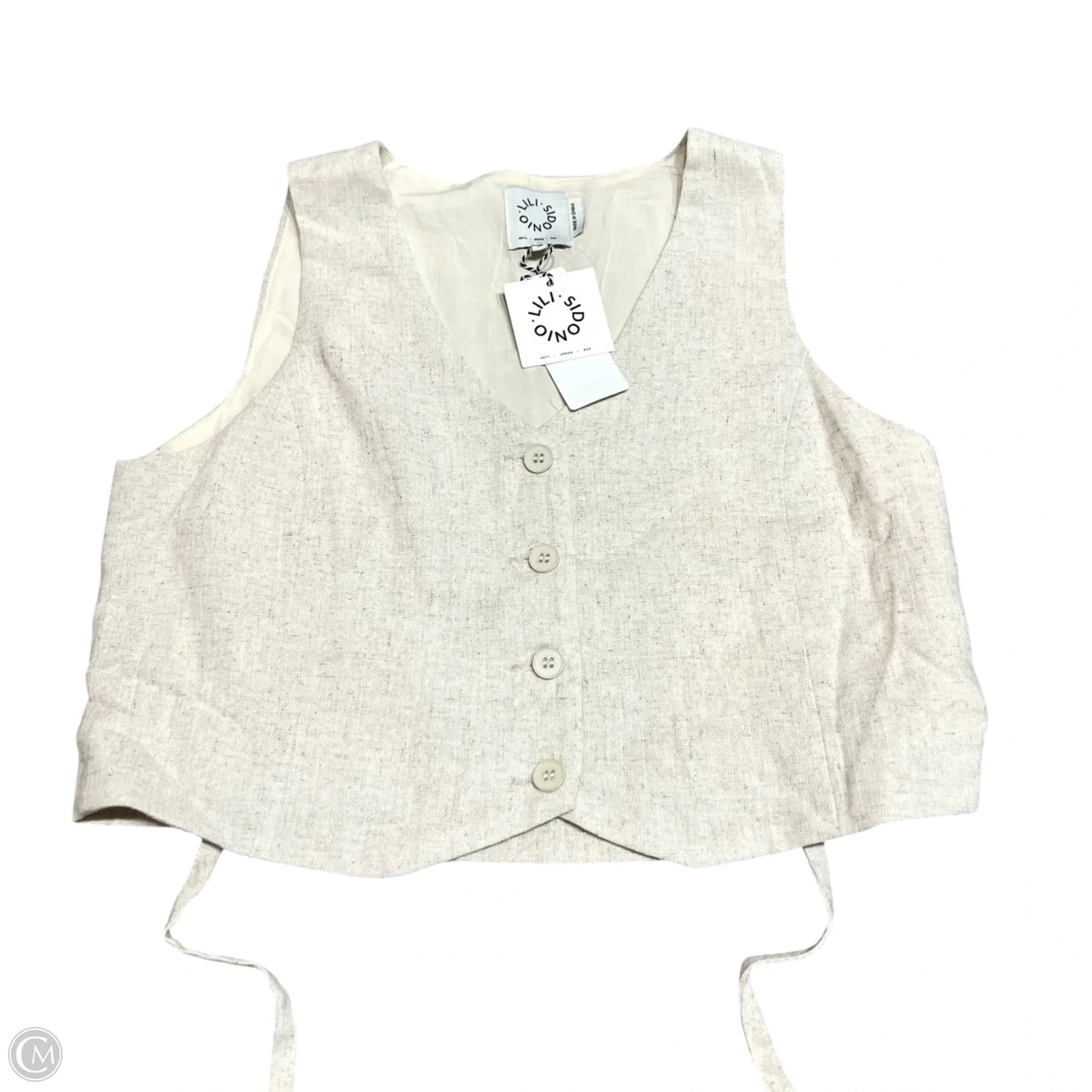 Vest Other By Molly Bracken In Cream, Size: M