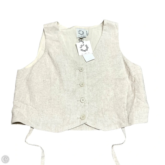 Vest Other By Molly Bracken In Cream, Size: M
