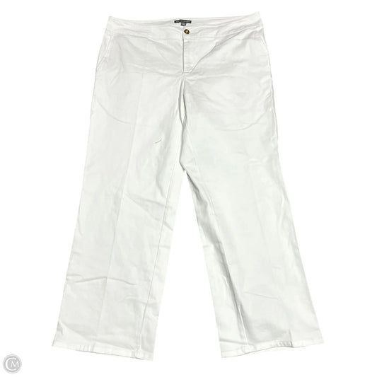 Jeans Straight By Jessica London In White Denim, Size: 18