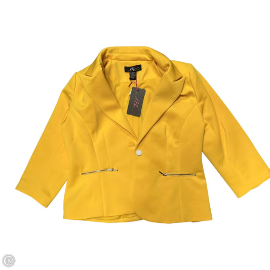 Blazer In Yellow, Size: L