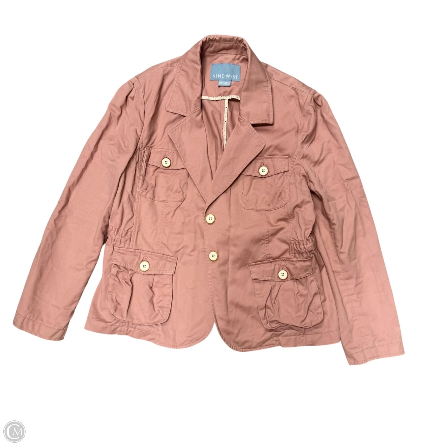 Blazer By Nine West Apparel In Pink, Size: Xl