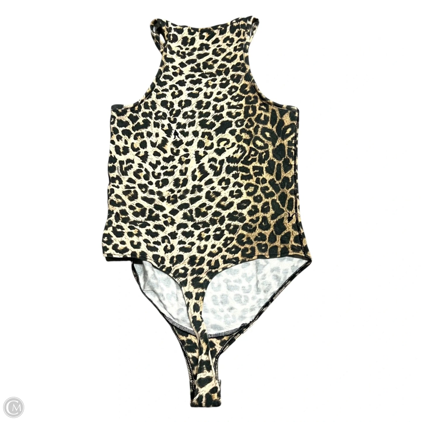 Bodysuit Designer By All Saints In Leopard Print, Size: S