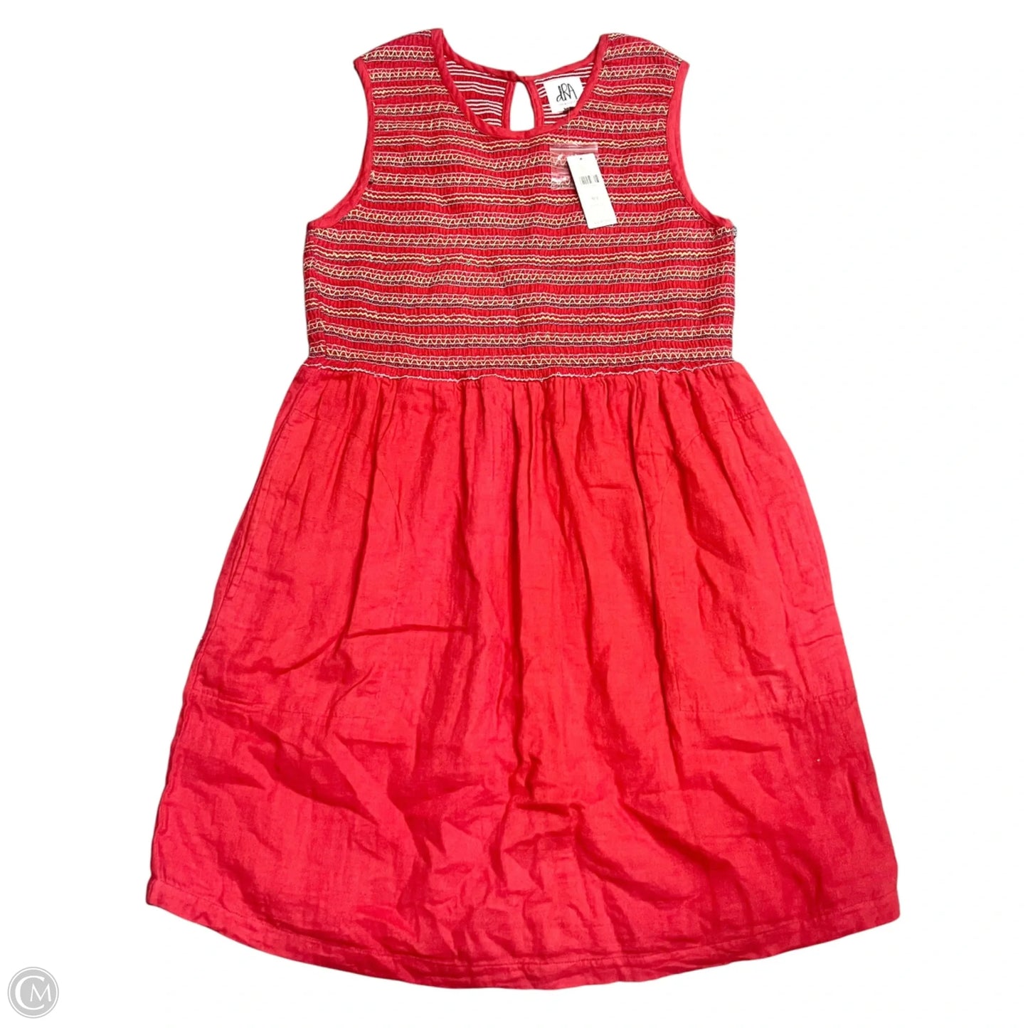 Dress Casual Short By Anthropologie In Red, Size: Mp