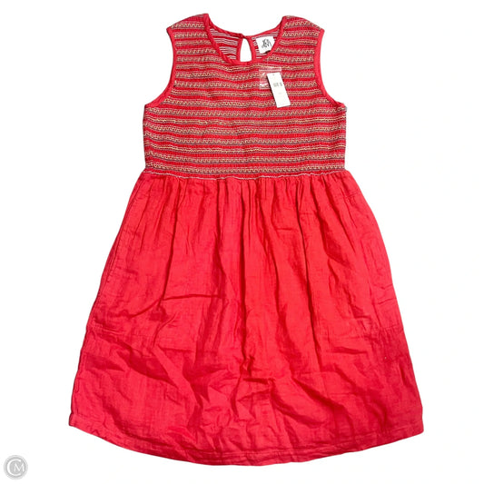 Dress Casual Short By Anthropologie In Red, Size: Mp