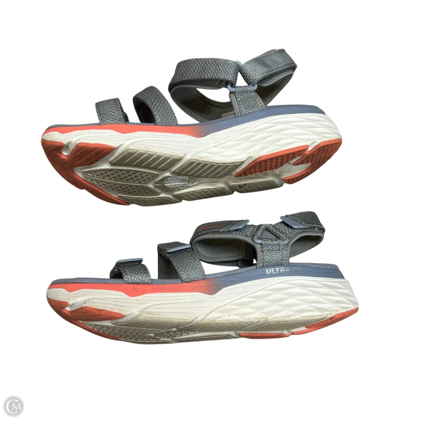 Sandals Sport By Skechers In Grey, Size: 10