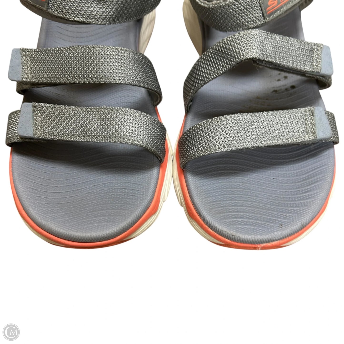 Sandals Sport By Skechers In Grey, Size: 10