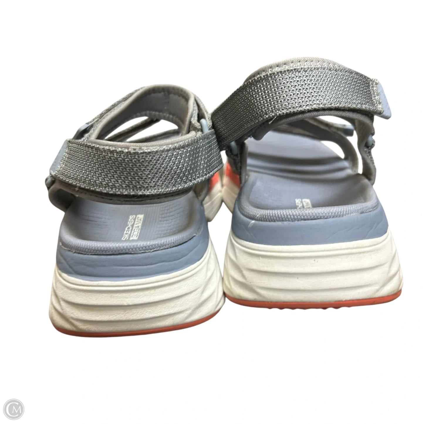 Sandals Sport By Skechers In Grey, Size: 10