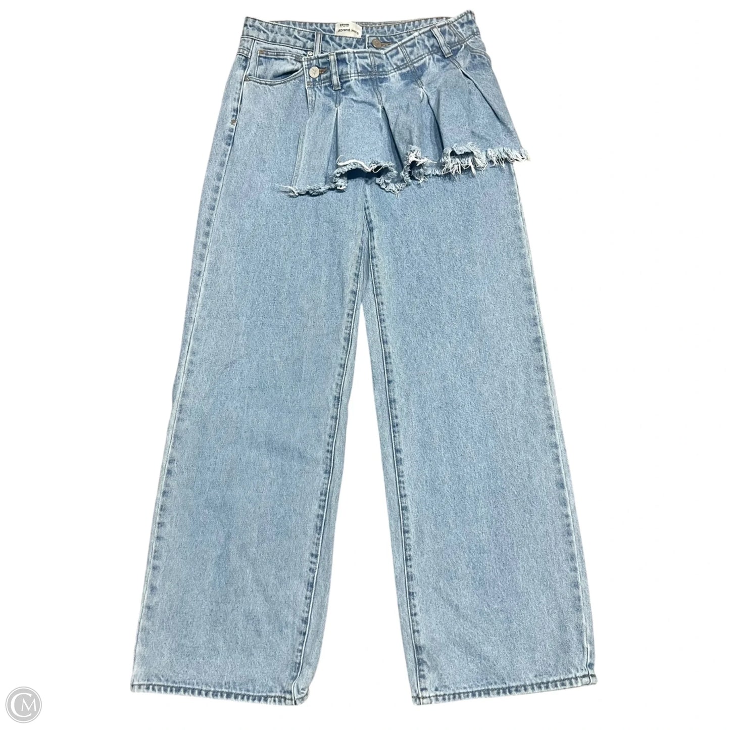 Jeans Wide Leg By Abrand Jeans In Blue Denim, Size: 2