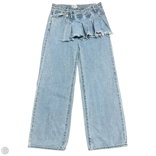 Jeans Wide Leg By Abrand Jeans In Blue Denim, Size: 2