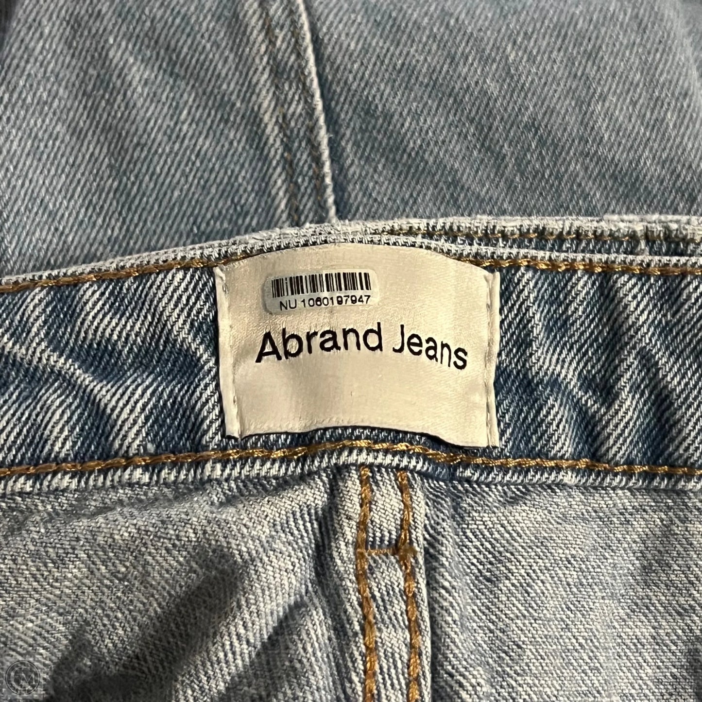 Jeans Wide Leg By Abrand Jeans In Blue Denim, Size: 2