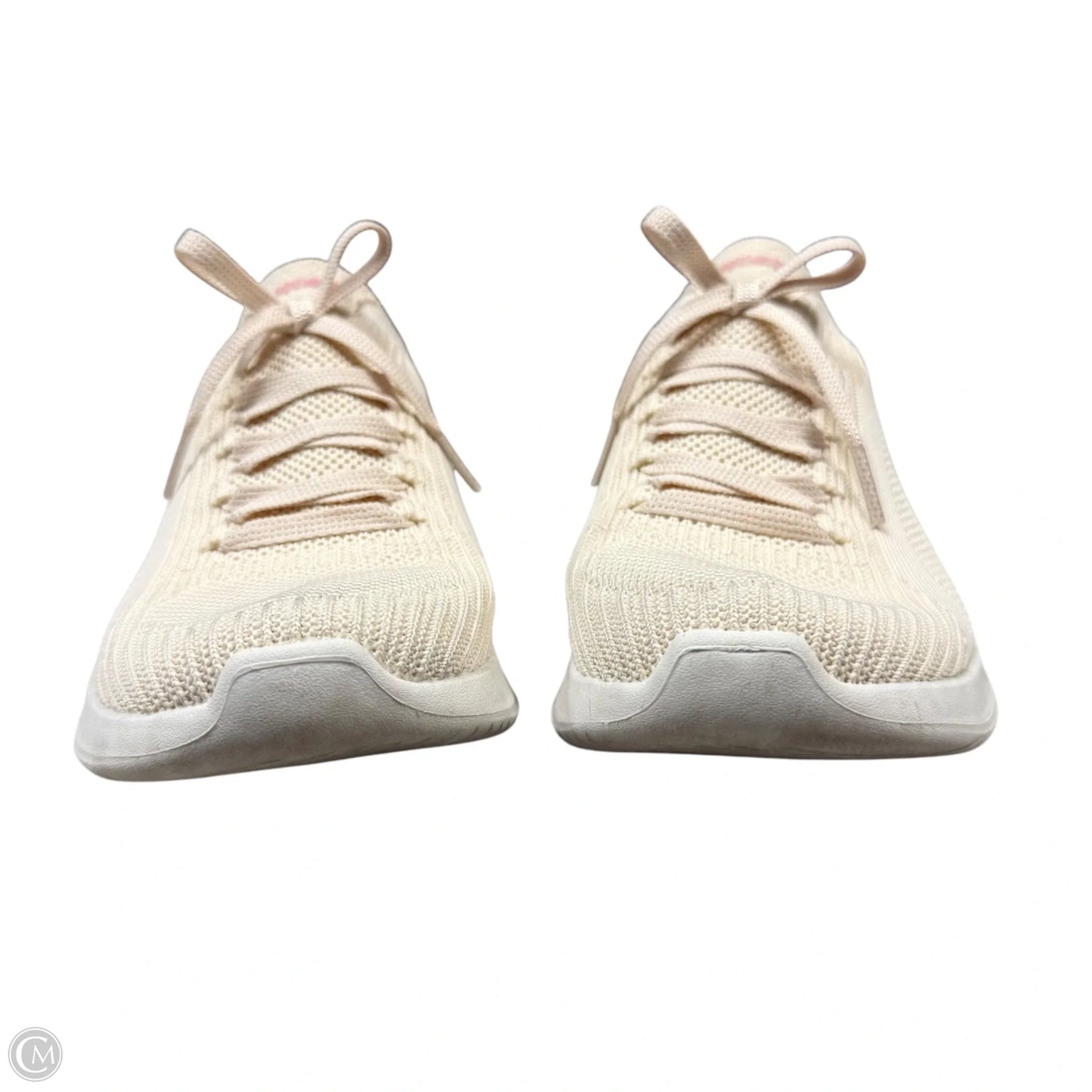 Shoes Athletic By Skechers In Cream & White, Size: 7
