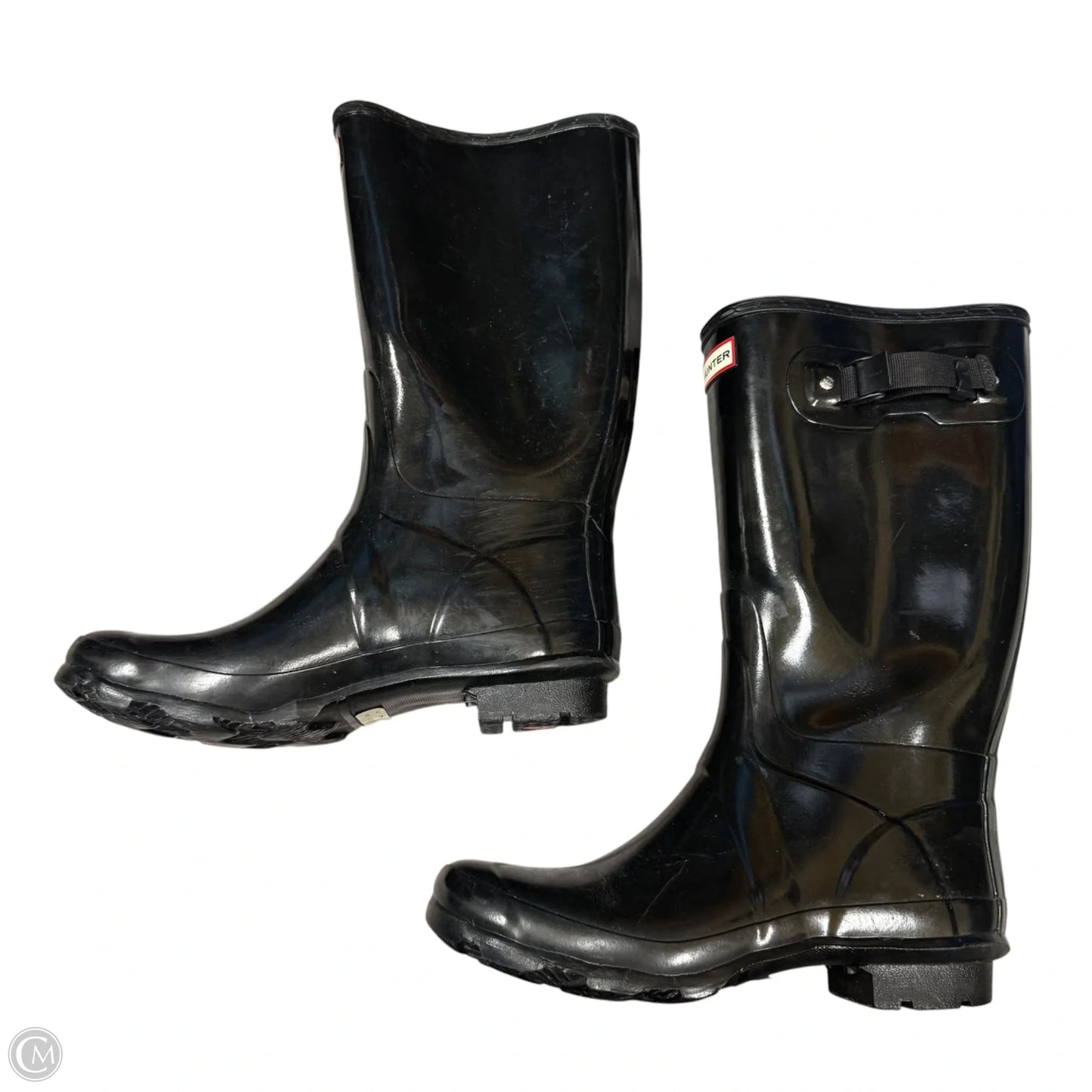 Boots Rain By Hunter In Black, Size: 11