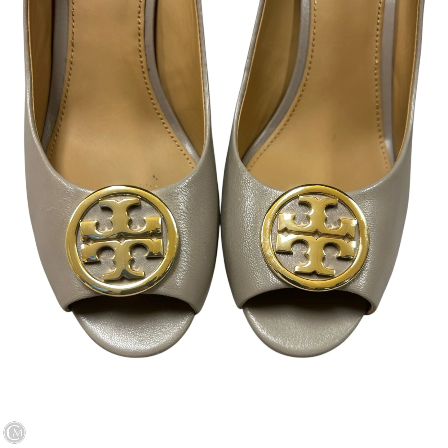 Shoes Designer By Tory Burch In Taupe, Size: 8.5