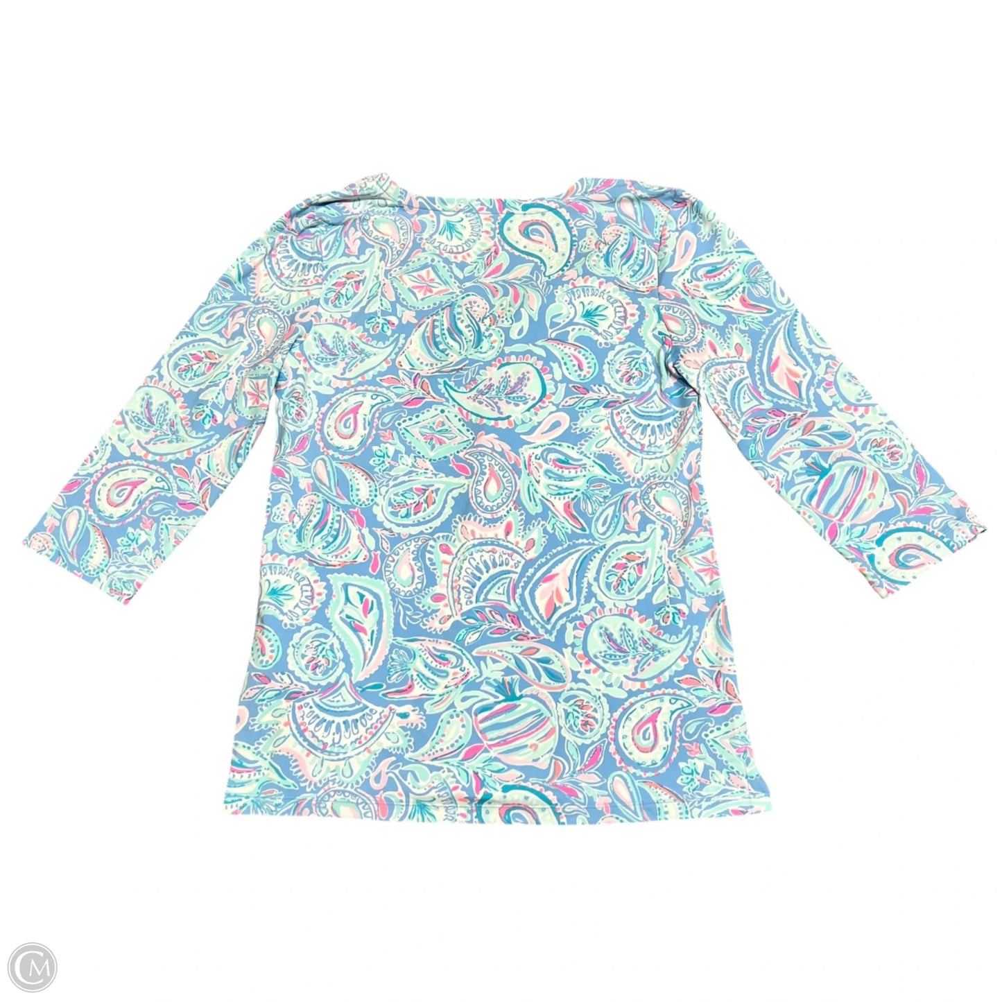 Dress Designer By Lilly Pulitzer In Blue & Pink, Size: M