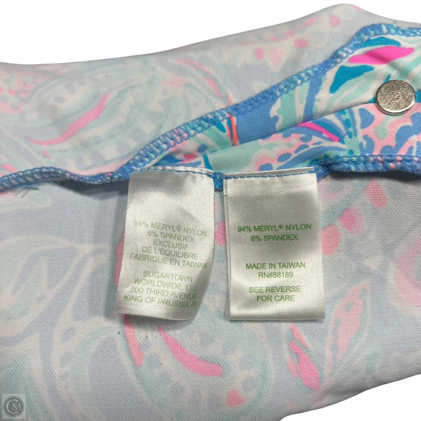 Dress Designer By Lilly Pulitzer In Blue & Pink, Size: M