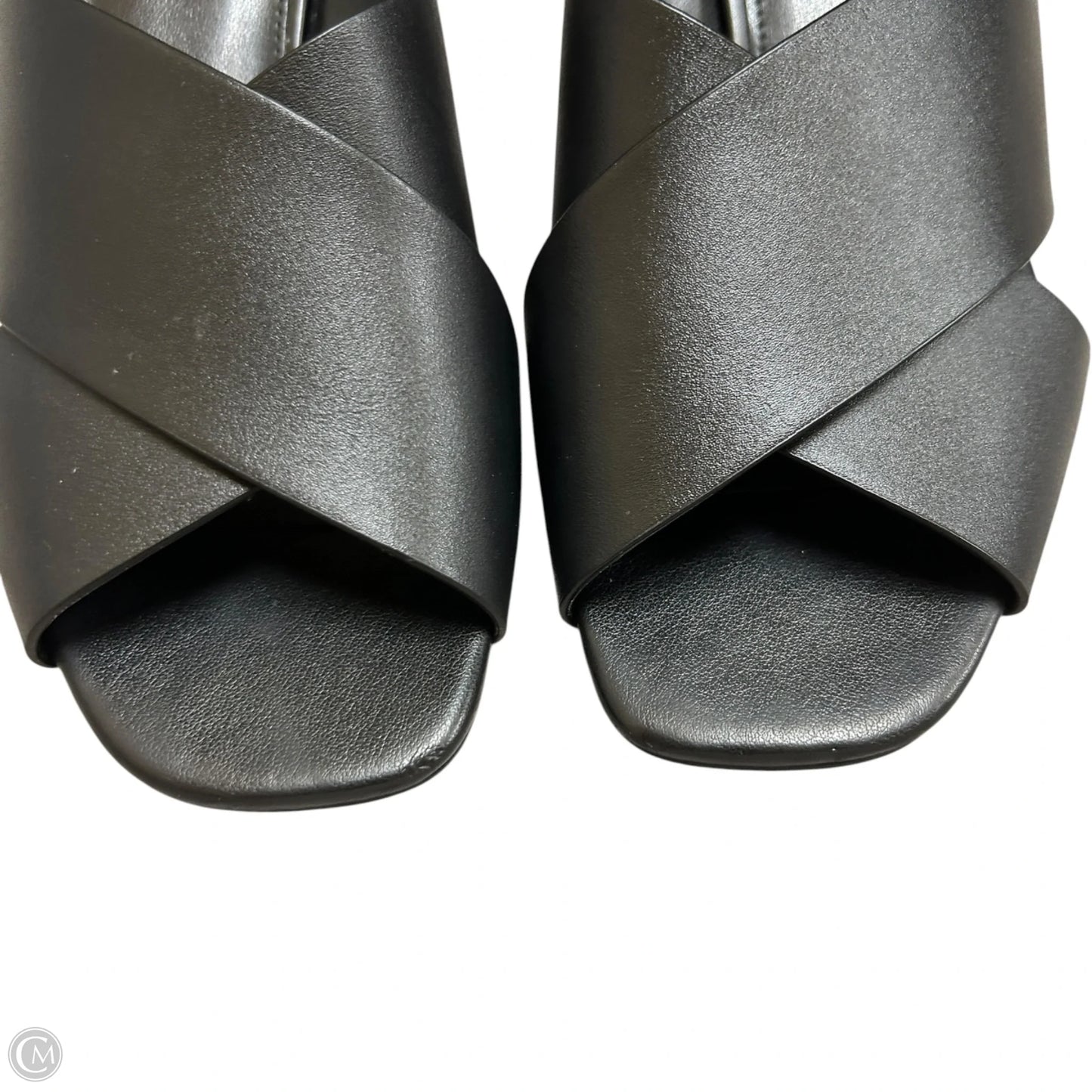 Sandals Heels Block By Michael By Michael Kors In Black, Size: 7
