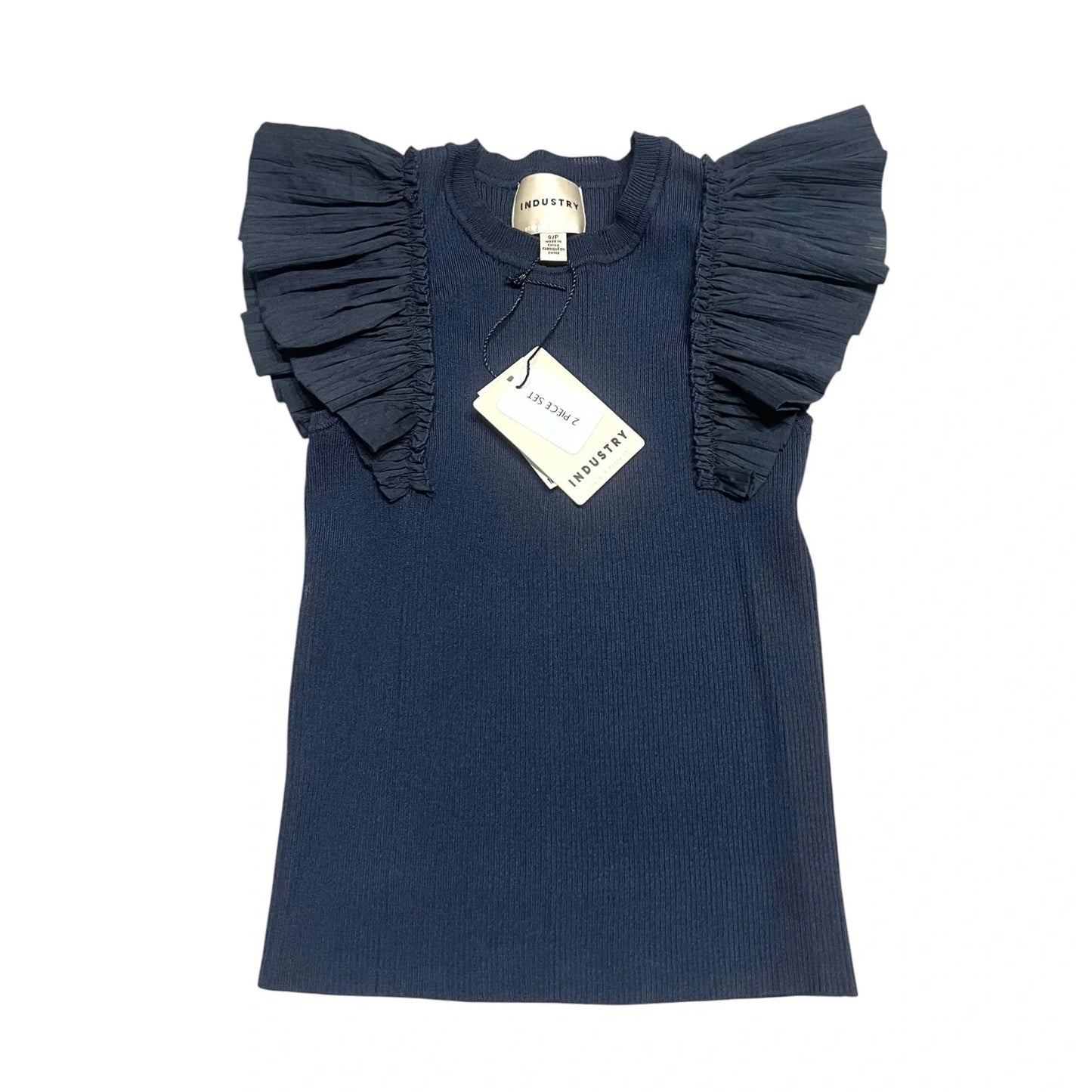 Top Sleeveless By Industry In Navy, Size: S