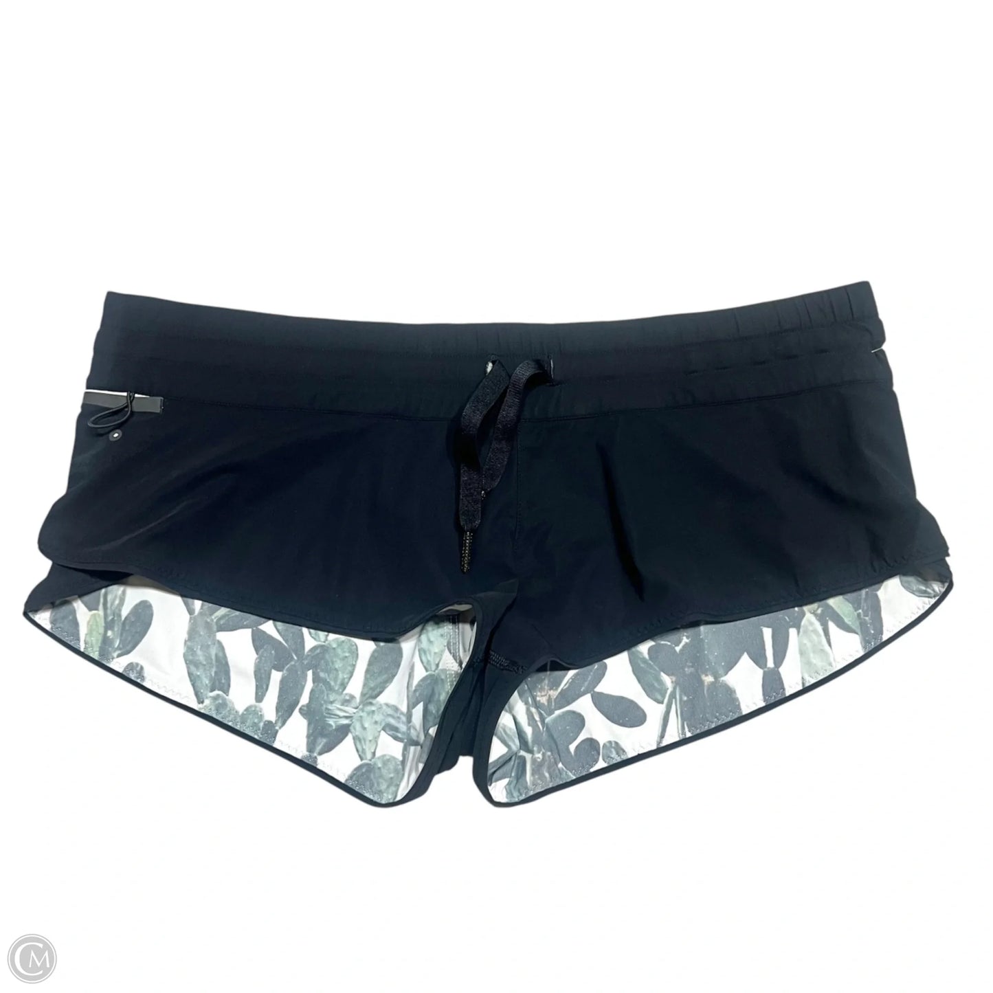 Athletic Shorts By Lululemon In Black, Size: 6