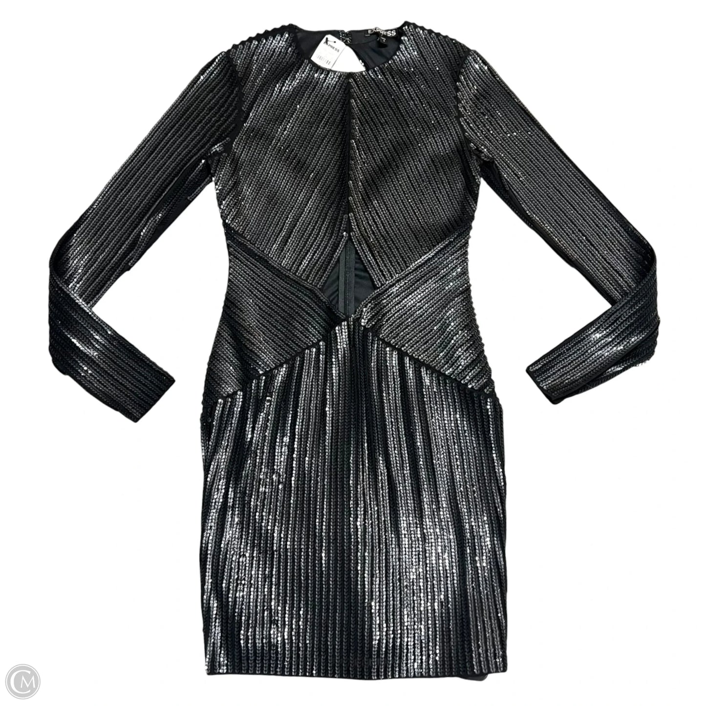 Dress Party Short By Express In Black, Size: Xs
