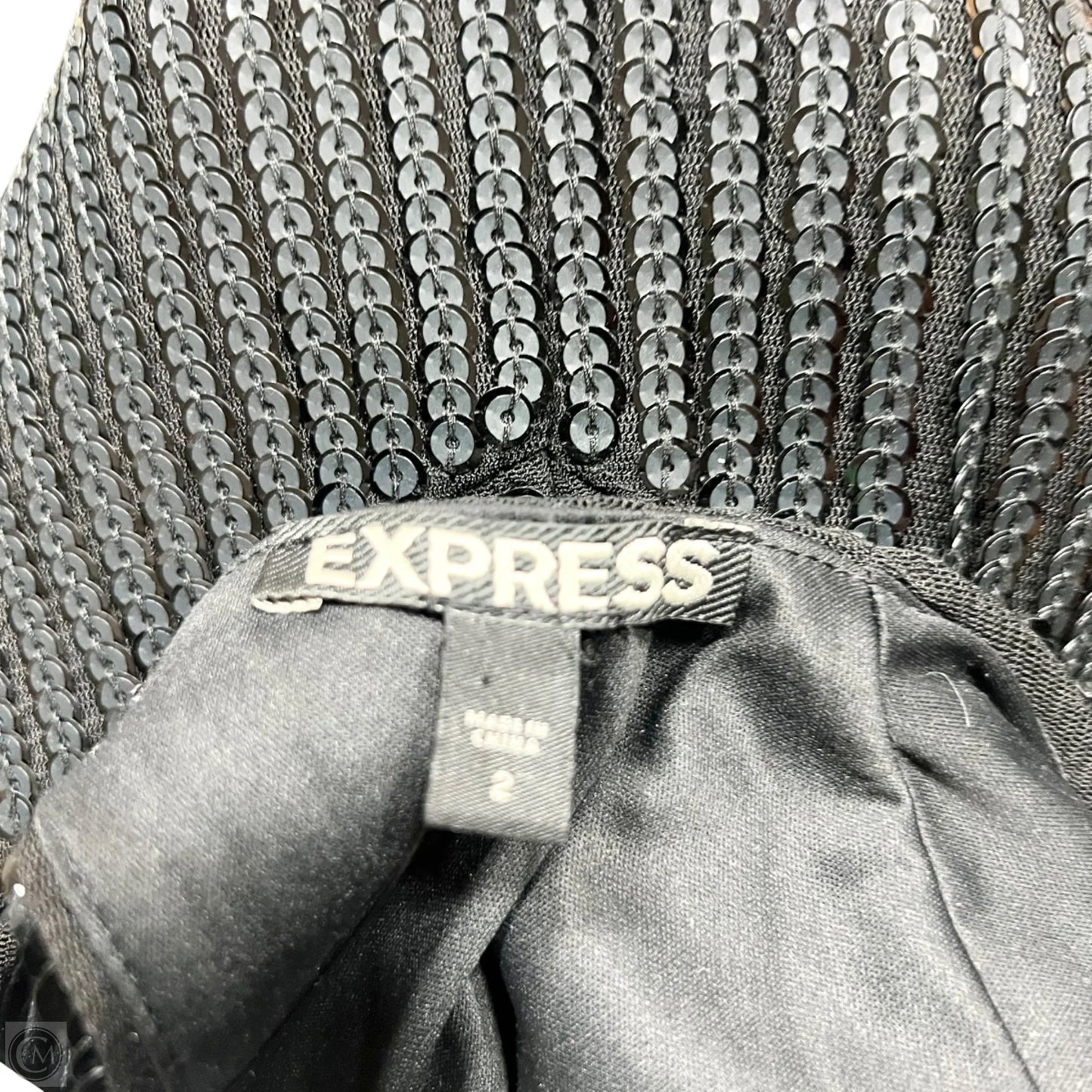 Dress Party Short By Express In Black, Size: Xs