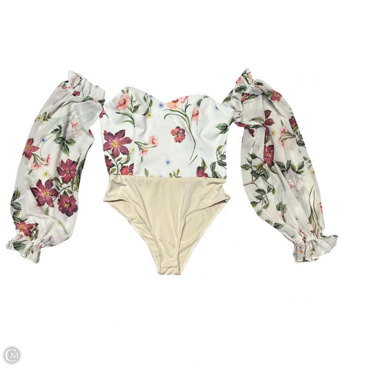Bodysuit By Rnwy In Beige, Size: M