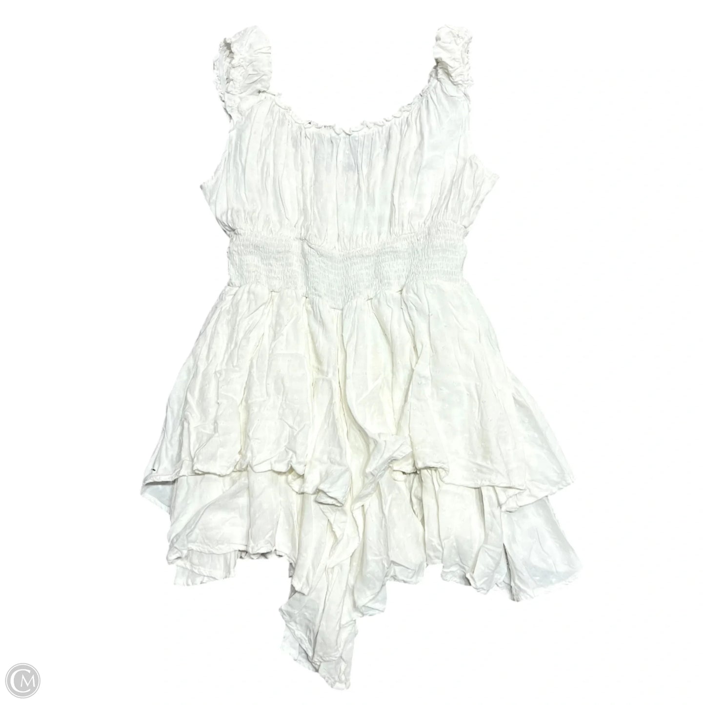 Romper By Forolav In White, Size: Xl