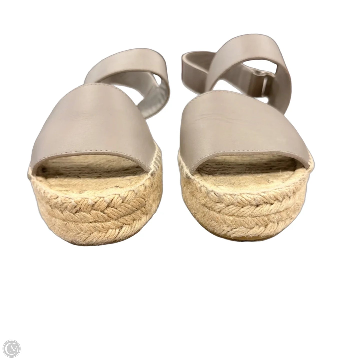 Sandals Flats By Vince In Taupe, Size: 9
