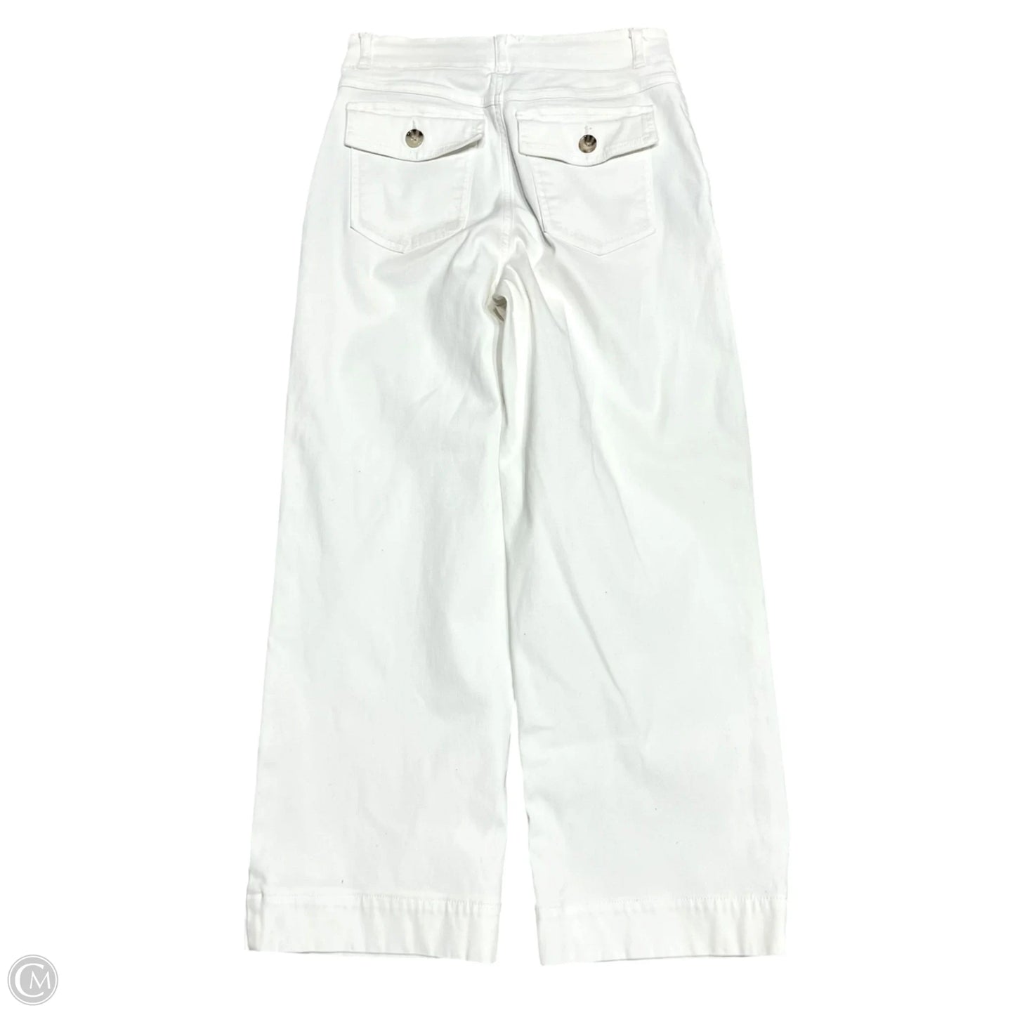 Jeans Boyfriend By Spanx In White Denim, Size: S