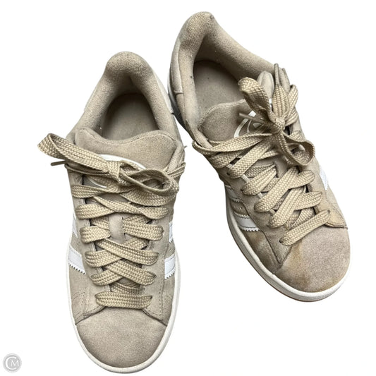 Shoes Sneakers By Adidas In Beige, Size: 7