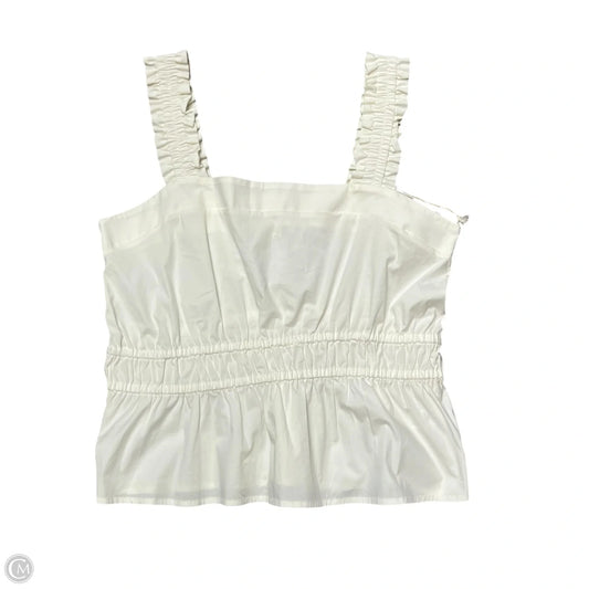 Top Sleeveless By Spartina In Cream, Size: Xl