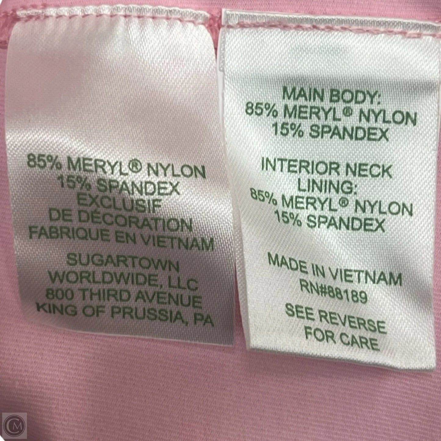 Top Long Sleeve Designer By Lilly Pulitzer In Pink, Size: Xl