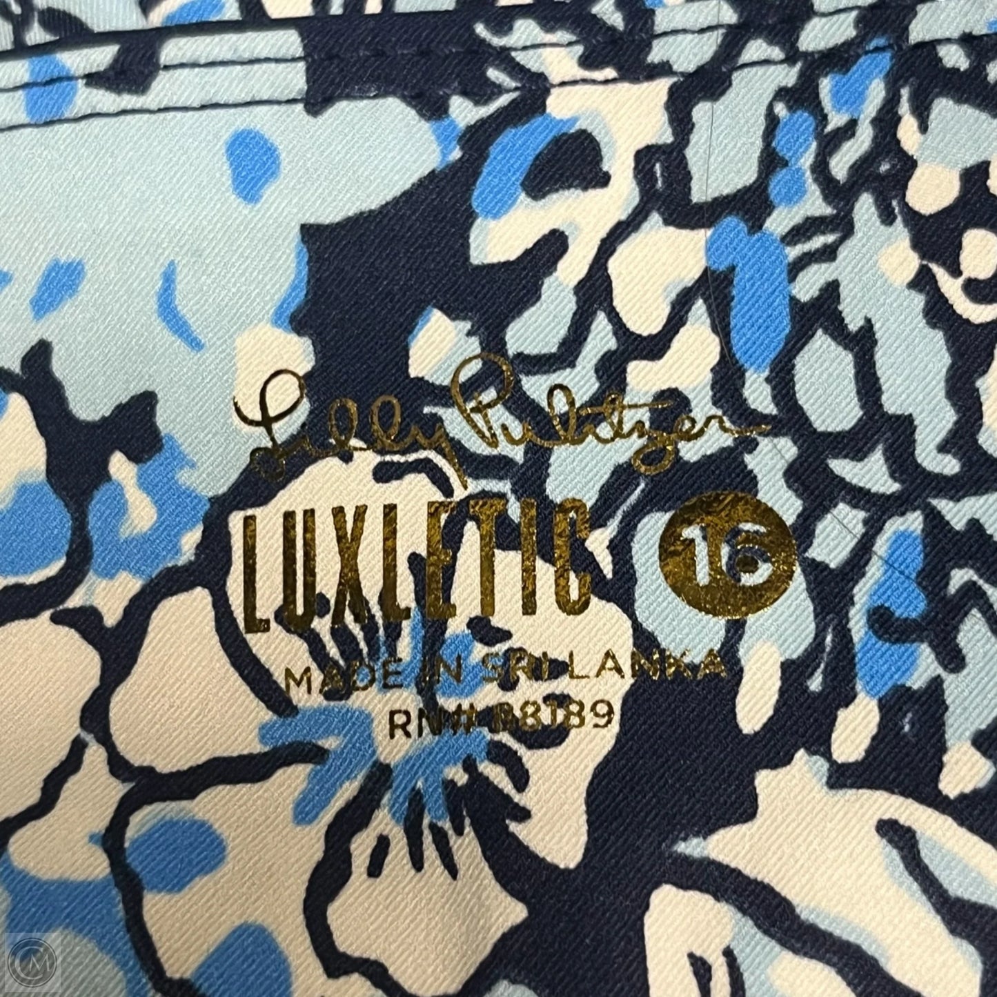 Pants Designer By Lilly Pulitzer In Blue, Size: 16