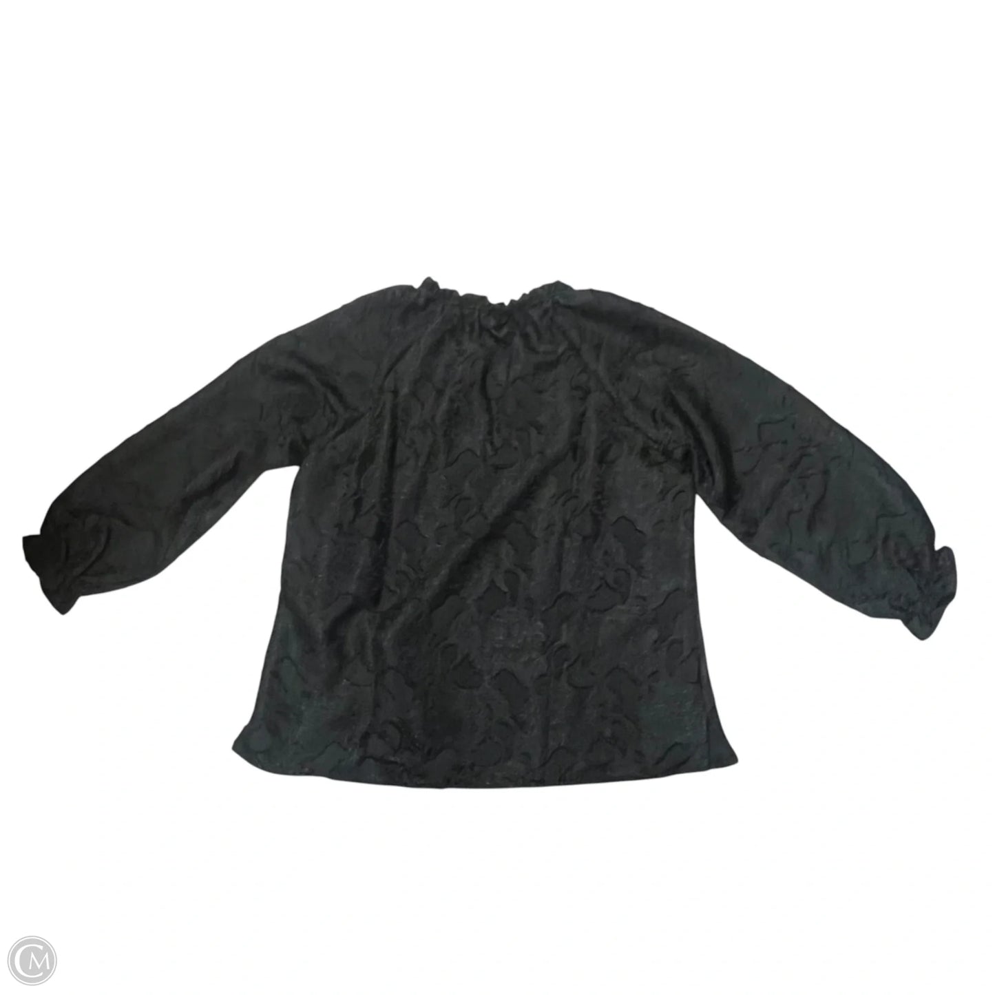 Top Long Sleeve By Spartina In Black, Size: Xl