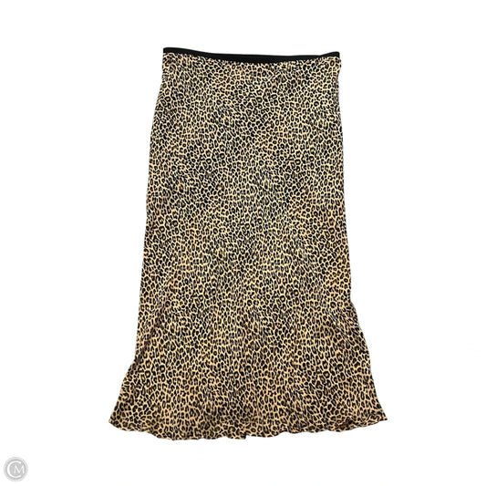 Skirt Maxi By J. Crew In Animal Print, Size: Xl